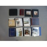 A large quantity of Naval ephemera including A4 ring binders: Naval illustration, marine painting,