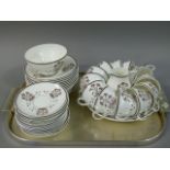 A Wedgwood 'E4' tea service of 40 pieces