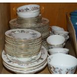 Royal Worcester June garland table ware, approximately 53 pieces