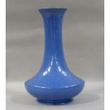 Moorcroft Powder Blue vase, shape 62, c.1928, 34cm high