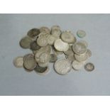 145gm of mainly foreign high grade silver coins