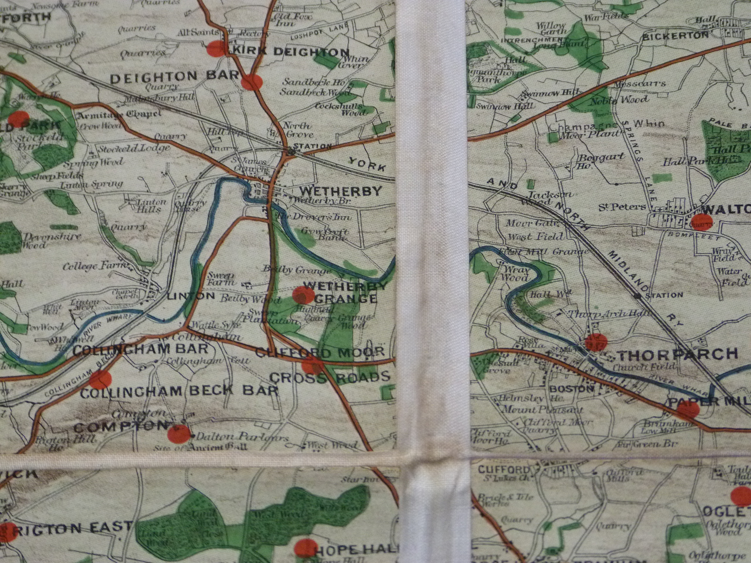 Jackson' Map of The Bramham Moor Hunt and surrounding areas - Image 5 of 5