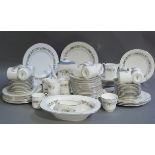 A Royal Doulton pastoral dinner service approximately 95 pieces