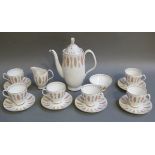 A Royal Albert safari coffee set, 16 pieces