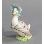 A Beswick Beatrix Potter figure - Jemima Puddleduck, F Warne & Co Ltd, 11cm high