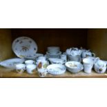 A large quantity of Royal Worcester Evesham pattern, dinner and table ware