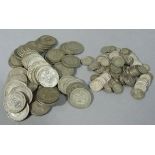 Lot of approximately 830gm of pre '47 silver coins