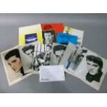 Small quantity of commercial photographs of Elvis Presley, Robert Redford; together with Harrogate