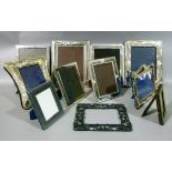 A quantity of modern photograph frames