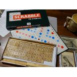 A Collectors Edition Welsh Language Scrabble Game (Unused)