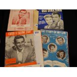 A Small Collection Of 1950s Sheet Music