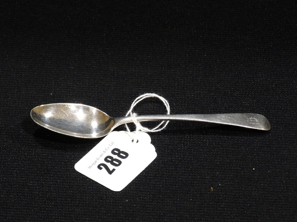 A George III, Silver Tea Spoon, London 1776