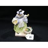 A Royal Doulton Figure "Springflowers" Hn1807