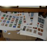 A Box Of Mixed World Stamps