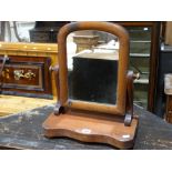 An Edwardian Mahogany Swing Dressing Mirror