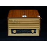 A Polished Wood Encased Figaro Special Vintage Radio