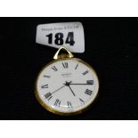 A Plated Sekonda Open Face Pocket Watch