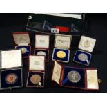 An Interesting Collection Of Exhibition Medallions & Similar, Mainly Relating To The Universal