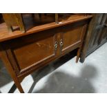 An Edwardian Two Door Wash Stand