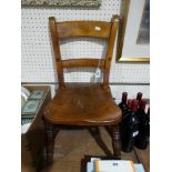 A Windsor Style Childs Farmhouse Chair