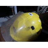 A North Wales Fire Brigade Safety Helmet & Visor