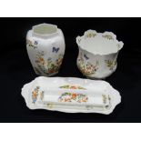 Four Pieces Of Aynsley "Cottage Garden" Pattern China