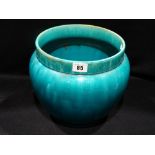 A Wardle Pottery Turquoise Glazed Planter