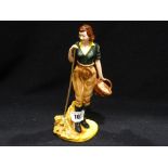 A Limited Edition Boxed Royal Doulton Figure "The Land Girl"