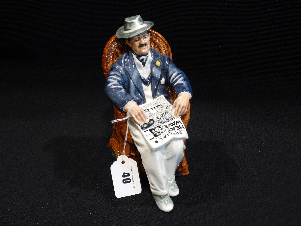 A Royal Doulton Figure "Taking Things Easy" Hn2677