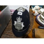 A Rare Bermuda Police Force Helmet & Badge