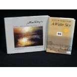 A Signed William Selwyn Art Book, Together With A Kyffin Williams Book "A Wider Sky"