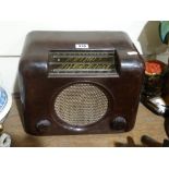 A Bush DAC 90 Bakelite Radio