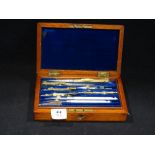 A 19th Century Mahogany Cased Instrument Set By Elliot Brothers Of London