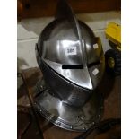 A Reproduction Of A 16th Century English Close Helmet