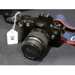 A Canon Eos 500 Film Camera