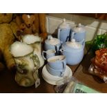 A Quantity Of Branksome China Service Ware (AF) Together With Two Staffordshire Pottery Milk Jugs