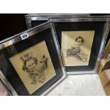 Carter Mckeague A Set Of Four Limited Edition Royal Family Caricature Prints, Each No & Signed In