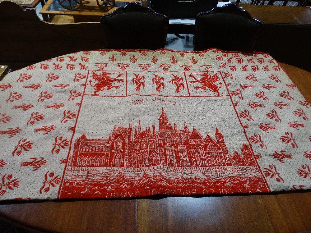 A Welsh Woolen Aberystwyth & Caernarfon Bed Spread