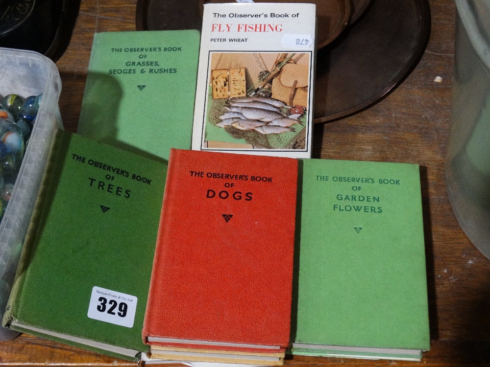 A Parcel Of Eight Vintage Observers Books