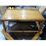 A Mid Century Teak Finish Coffee Table