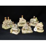 Six Lilliput Lane Cottages