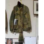 A 1942 Denison Smock & Para Beret As Used In The 1953 Film "The Red Beret" Starring Alan Ladd