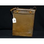 A 1st World War Leather Map Case