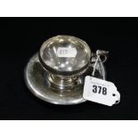 Paul Tonnelier, A French Silver Chocolate Cup & Saucer