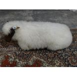 A Small Size Novelty Sheep Foot Stool, By Sheep Shape Furniture Ltd, Devon