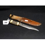 A 6" Bowie Knife