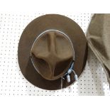USA Campaign Hat Dated 1944 With Blue Cord (Infantry)