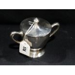 A Silver Plated Lidded Bowl From Waggum Aerodrome