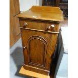 An Edwardian Mahogany Pot Cupboard