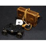 A Pair Of German Moller Miniature Military Binoculars